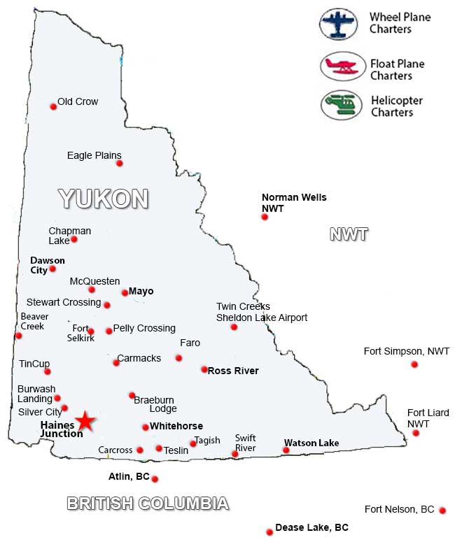 Charter Flights To Haines Junction Yukon Charter Flight Network